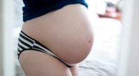 Чому живіт став твердим при вагітності?